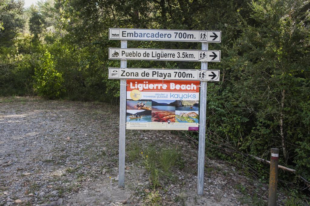 Camping&Bungalows Ligüerre de Cinca Exterior foto